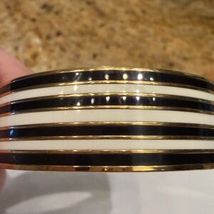 kate spade Gold-Tone Logo Cuff Bracelet